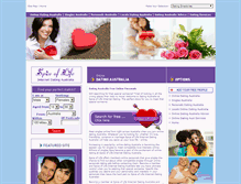 Tablet Screenshot of datingaustralia.spiceoflife.com.au