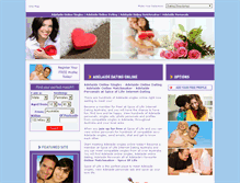 Tablet Screenshot of adelaidedating.spiceoflife.com.au